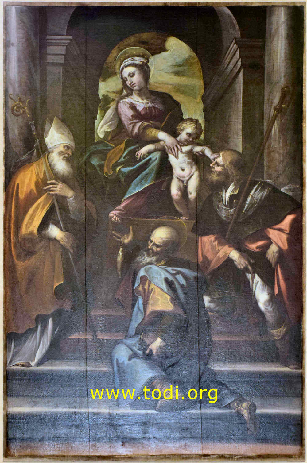 Madonna con Bambino in Trono