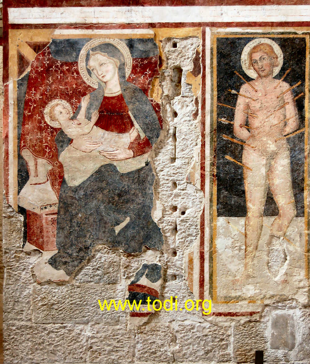 Cappella di Sant'Antonio: Madonna con Bambino