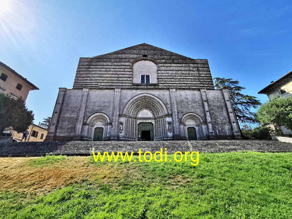 la Basilica di San Fortunato a Todi